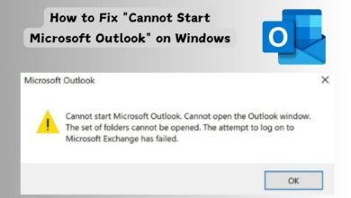 How to Fix "Cannot Start Microsoft Outlook" on Windows